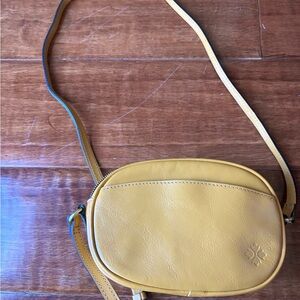 Patricia Nash Mustard Yellow Crossbody Bag